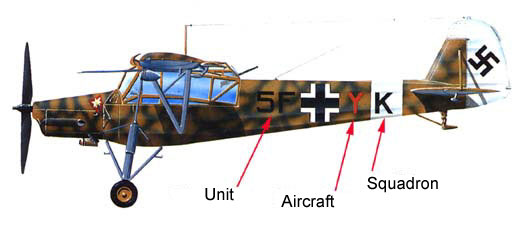 Fi 156 C-3/trop of the reconnaissance group 14 (5F)