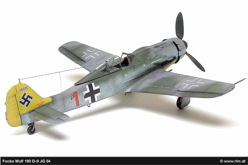 Germany 12./JG 54 Oxford Aviation AC057 Focke-Wulf Fw 190D-9 1944 1:72 Scale Diecast Oldenberg 38-Victory ace Hans Dortenmann 