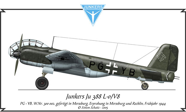 Luftwaffe Color Profiles Junkers Ju 3 L 0 V8